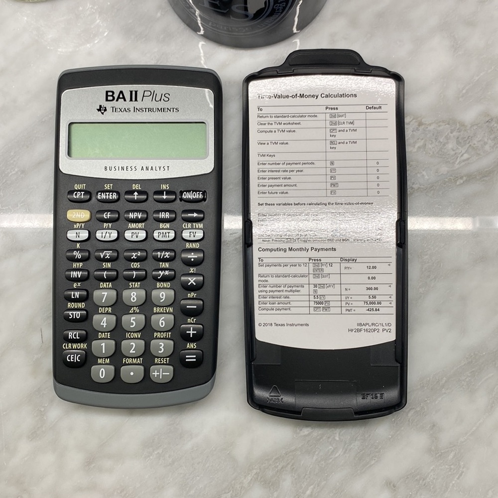 Texas Instruments BA II Plus Financial Calculator - Picture 2 of 5